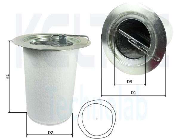 OCP OS900-041 — vervangingsonderdeel voor HIFI FILTER OS5204