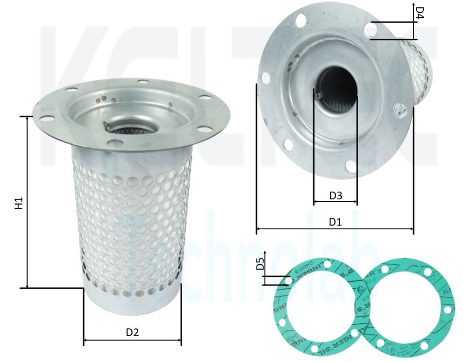 OCP OS45-055 — vervangingsonderdeel voor HIFI FILTER OT5172