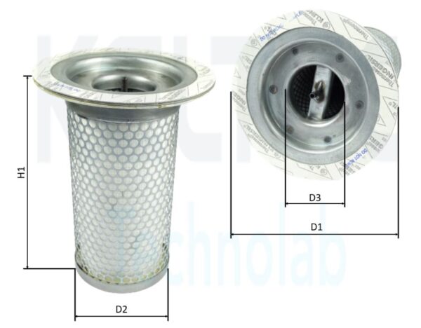 OCP OS60-061 — vervangingsonderdeel voor HIFI FILTER OS5235